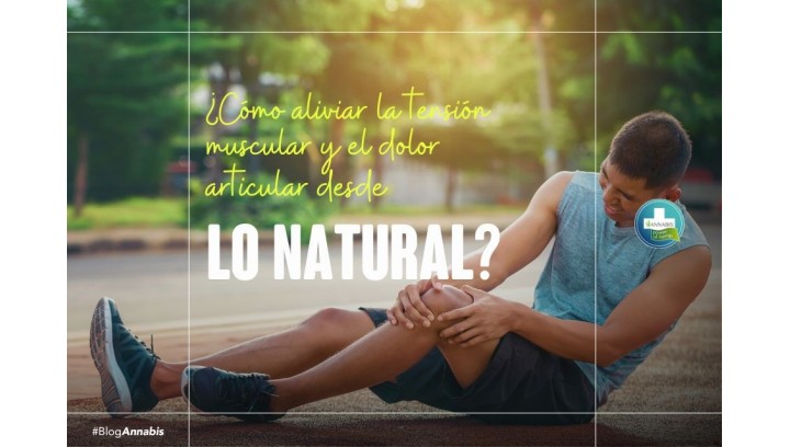 ¿Cómo aliviar la tensión muscular y dolor articular desde lo natural?